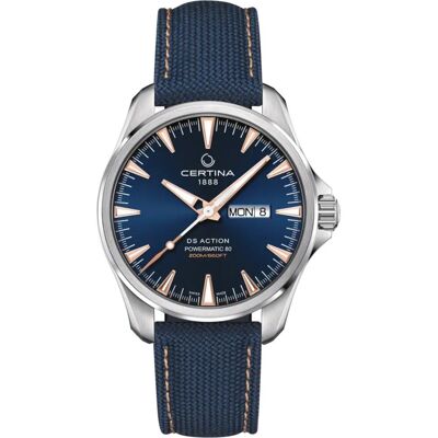Certina DS Action C0324301804101 DS Action Day Date Powermatic 80 Horloge Certina DS Action C0324301804101 DS Action Day Date Powermatic 80 Horloge