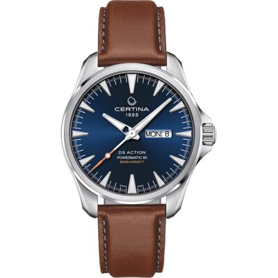 Certina DS Action C0324301604100 DS Action Day Date Powermatic 80 Horloge Certina DS Action C0324301604100 DS Action Day Date Powermatic 80 Horloge
