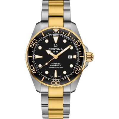 Certina DS Action C0326072205100 DS Action Diver Powermatic 80 Horloge Certina DS Action C0326072205100 DS Action Diver Powermatic 80 Horloge