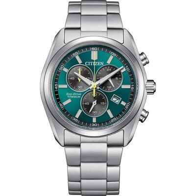 Citizen Super Titanium AT2590-59X Super Titanium Chronograph Horloge Citizen Super Titanium AT2590-59X Super Titanium Chronograph Horloge