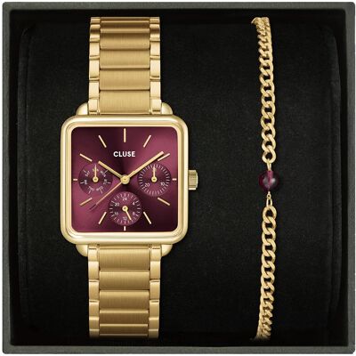 Cluse La Tétragone CG13801 La Tétragone Multi Horloge Cluse La Tétragone CG13801 La Tétragone Multi Horloge