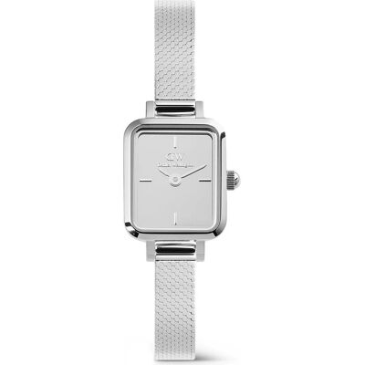 Daniel Wellington Quadro DW00100800 Quadro Mini Reflection Sterling Horloge Daniel Wellington Quadro DW00100800 Quadro Mini Reflection Sterling Horloge