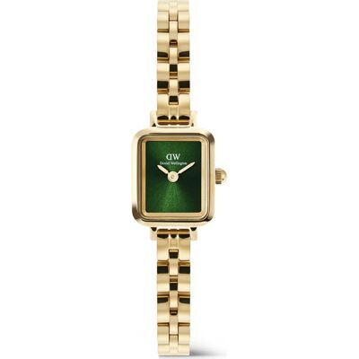 Daniel Wellington Quadro DW00100852 Quadro Mini Evergold Horloge Daniel Wellington Quadro DW00100852 Quadro Mini Evergold Horloge