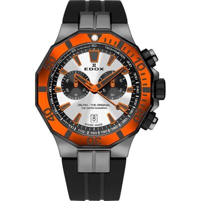 Edox Delfin 10112-37GNOCA-ANO Delfin The Original Horloge Edox Delfin 10112-37GNOCA-ANO Delfin The Original Horloge