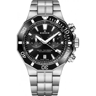 Edox Delfin 10112-3NM-NIN Delfin The Original Horloge Edox Delfin 10112-3NM-NIN Delfin The Original Horloge