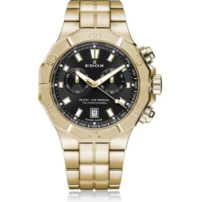Edox Delfin 10113-37JM-NID Delfin The Original Horloge Edox Delfin 10113-37JM-NID Delfin The Original Horloge