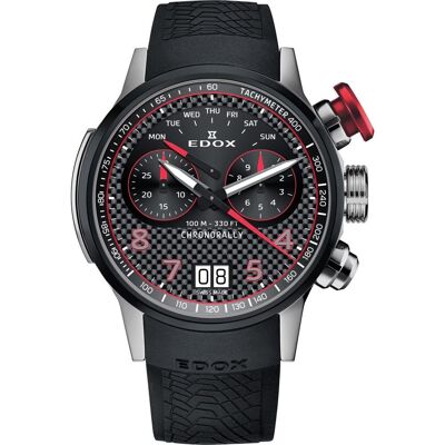 Edox Chronorally 38003-TINRO-CARO Horloge Edox Chronorally 38003-TINRO-CARO Horloge