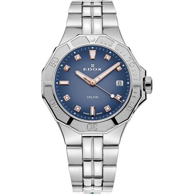 Edox Delfin 53020-3M-BUDDR Horloge Edox Delfin 53020-3M-BUDDR Horloge