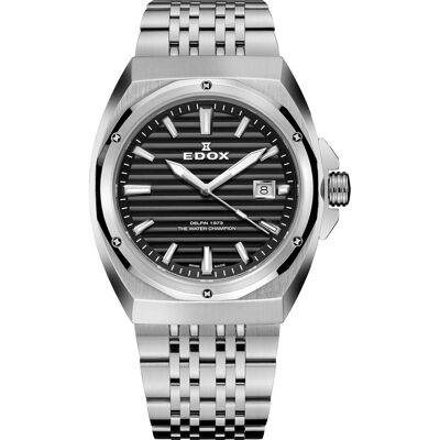 Edox Delfin 53032-3M-NIN Delfin 1973 Horloge Edox Delfin 53032-3M-NIN Delfin 1973 Horloge