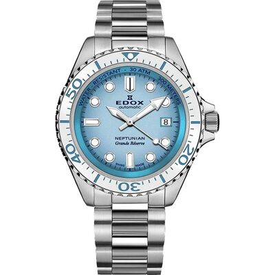Edox Neptunian 80801-3BBUM-BUCDN Neptunian Grande Réserve Horloge Edox Neptunian 80801-3BBUM-BUCDN Neptunian Grande Réserve Horloge