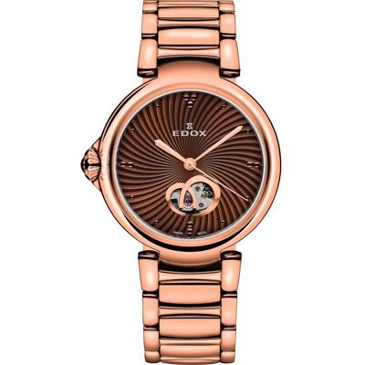 Edox La Passion 85025-37RM-BRIR Horloge Edox La Passion 85025-37RM-BRIR Horloge
