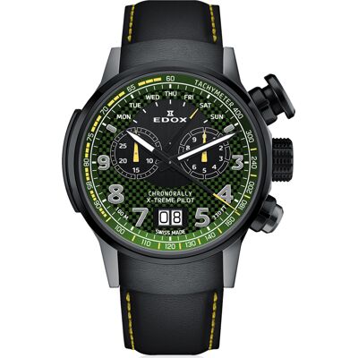 Edox Chronorally 38001-TINGN-V3 Horloge Edox Chronorally 38001-TINGN-V3 Horloge