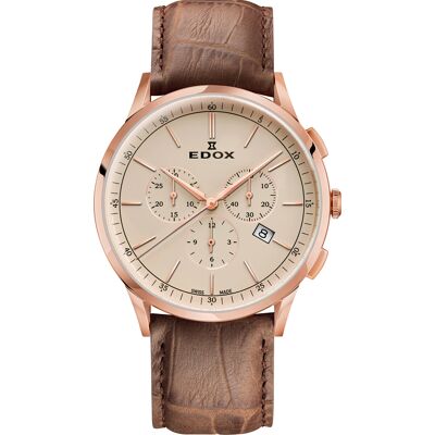 Edox Les Vauberts 10236-37RC-BEIR Horloge Edox Les Vauberts 10236-37RC-BEIR Horloge