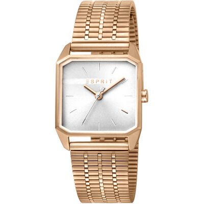 Esprit ES1L071M0035 Cube Ladies Horloge Esprit ES1L071M0035 Cube Ladies Horloge