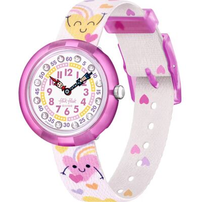 Flik Flak 3+ Story Time FBNP223 Bouncing Hearts Horloge Flik Flak 3+ Story Time FBNP223 Bouncing Hearts Horloge