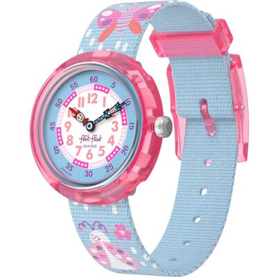 Flik Flak 3+ Story Time FBNP253 Garden friends Horloge Flik Flak 3+ Story Time FBNP253 Garden friends Horloge