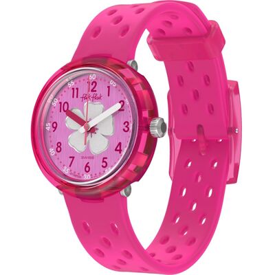 Flik Flak 7+ Power Time FCNP005 Fizz in hibiscus Horloge Flik Flak 7+ Power Time FCNP005 Fizz in hibiscus Horloge