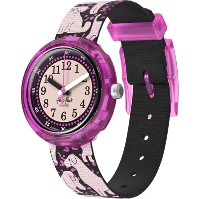 Flik Flak 5+ Power Time FPNP163 Woof Woof Time Horloge Flik Flak 5+ Power Time FPNP163 Woof Woof Time Horloge