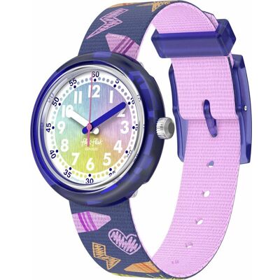 Flik Flak 5+ Power Time FPNP173 Rainbow Crayons Horloge Flik Flak 5+ Power Time FPNP173 Rainbow Crayons Horloge