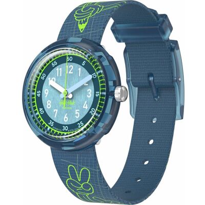 Flik Flak 5+ Power Time FPNP174 Code Talk Horloge Flik Flak 5+ Power Time FPNP174 Code Talk Horloge