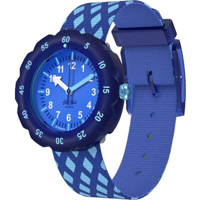 Flik Flak 7+ Power Time FPSP076 Criss-Cross Horloge Flik Flak 7+ Power Time FPSP076 Criss-Cross Horloge