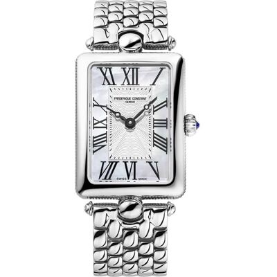 Frederique Constant Classics FC-200MPW2AC6B Classics Art Déco Carrée Horloge Frederique Constant Classics FC-200MPW2AC6B Classics Art Déco Carrée Horloge