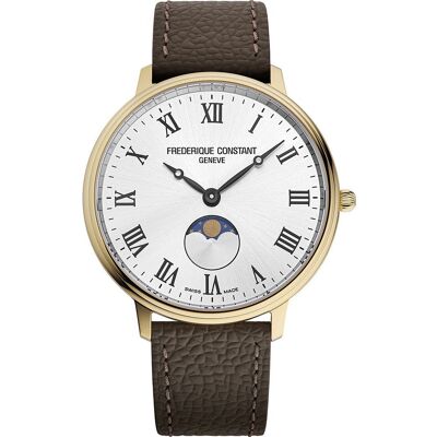 Frederique Constant Classics FC-206RS3S5 Classic Moonphase Horloge Frederique Constant Classics FC-206RS3S5 Classic Moonphase Horloge
