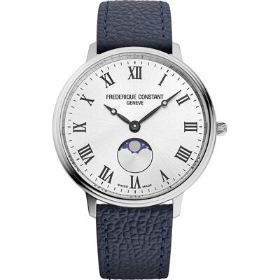 Frederique Constant Classics FC-206RS3S6 Moneta Moonphase Horloge Frederique Constant Classics FC-206RS3S6 Moneta Moonphase Horloge