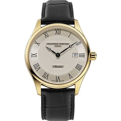 Frederique Constant Slimline FC-220CR5B5 Classic Slimline Midsize Horloge Frederique Constant Slimline FC-220CR5B5 Classic Slimline Midsize Horloge