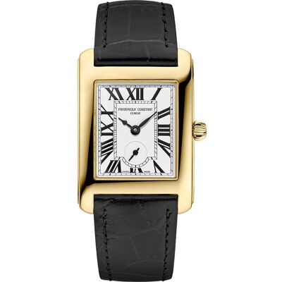 Frederique Constant Classics FC-235S2C5 Carrée Small Seconds Horloge Frederique Constant Classics FC-235S2C5 Carrée Small Seconds Horloge