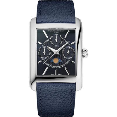 Frederique Constant Classics FC-265N4C6 Carree Calendar Moonphase Horloge Frederique Constant Classics FC-265N4C6 Carree Calendar Moonphase Horloge