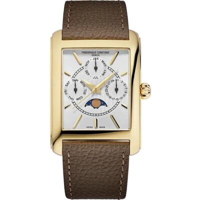 Frederique Constant Classics FC-265S4C5 Carree Calendar Moonphase Horloge Frederique Constant Classics FC-265S4C5 Carree Calendar Moonphase Horloge
