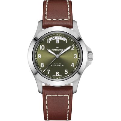Hamilton Field H64475560 Khaki Field King Horloge Hamilton Field H64475560 Khaki Field King Horloge