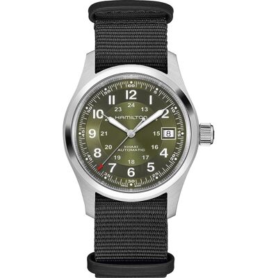 Hamilton Field H70455960 Khaki Field Horloge Hamilton Field H70455960 Khaki Field Horloge