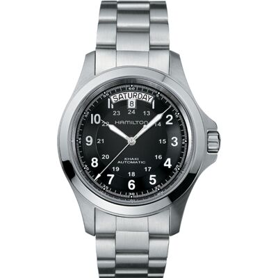Hamilton Field H64455133 Khaki Field King Horloge Hamilton Field H64455133 Khaki Field King Horloge