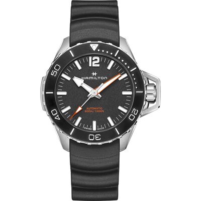 Hamilton Navy H77825330 Khaki Navy Frogman Horloge Hamilton Navy H77825330 Khaki Navy Frogman Horloge