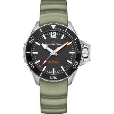 Hamilton Navy H77825331 Khaki Navy Frogman Horloge Hamilton Navy H77825331 Khaki Navy Frogman Horloge