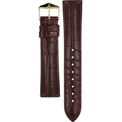 Hirsch 10220719-1-19 Genuine Alligator band Hirsch 10220719-1-19 Genuine Alligator band