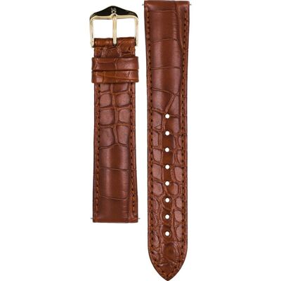 Hirsch 10220779-1-19 Genuine Alligator band Hirsch 10220779-1-19 Genuine Alligator band
