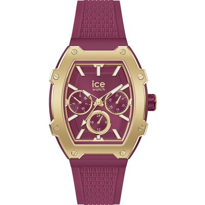 Ice-Watch Ice-Boliday 022868 ICE boliday - Gold burgundy Horloge Ice-Watch Ice-Boliday 022868 ICE boliday - Gold burgundy Horloge
