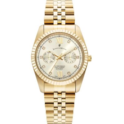 Jacques du Manoir JWN06103 Inspiration Multifunction Horloge Jacques du Manoir JWN06103 Inspiration Multifunction Horloge
