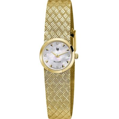 LIP Henriette 671453 Henriette Metal Diamant Horloge LIP Henriette 671453 Henriette Metal Diamant Horloge