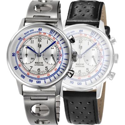 LIP Rallye 671827 Rallye 40 Autodrome Meca-Quartz Horloge LIP Rallye 671827 Rallye 40 Autodrome Meca-Quartz Horloge