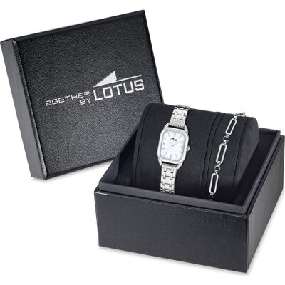 Lotus Square 19039/1 2Gether Horloge Lotus Square 19039/1 2Gether Horloge