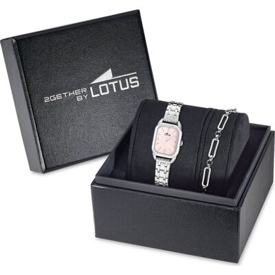 Lotus Square 19039/2 2Gether Horloge Lotus Square 19039/2 2Gether Horloge