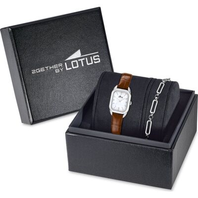 Lotus Square 19040/2 2Gether Horloge Lotus Square 19040/2 2Gether Horloge
