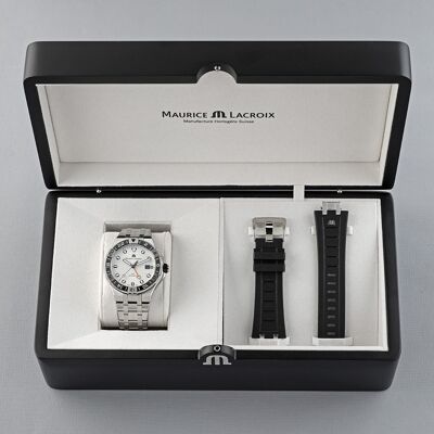 Maurice Lacroix Aikon AI6158-SS00F-130-A Aikon Venturer GMT Horloge Maurice Lacroix Aikon AI6158-SS00F-130-A Aikon Venturer GMT Horloge