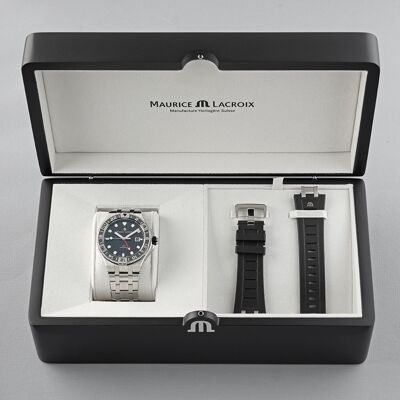 Maurice Lacroix Aikon AI6158-SS00F-330-A Aikon Venturer GMT Horloge Maurice Lacroix Aikon AI6158-SS00F-330-A Aikon Venturer GMT Horloge