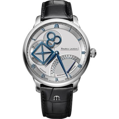Maurice Lacroix Masterpiece MP6058-SS001-110-1 Masterpiece Square Wheel Horloge Maurice Lacroix Masterpiece MP6058-SS001-110-1 Masterpiece Square Wheel Horloge
