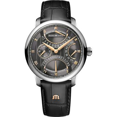 Maurice Lacroix Masterpiece MP6538-SS001-310-1 Masterpiece Triple Retrograde Horloge Maurice Lacroix Masterpiece MP6538-SS001-310-1 Masterpiece Triple Retrograde Horloge